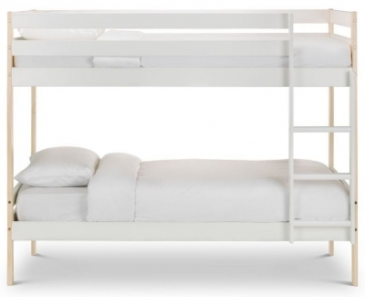Product photograph of Nova White Pine Bunk Bed from Choice Furniture Superstore