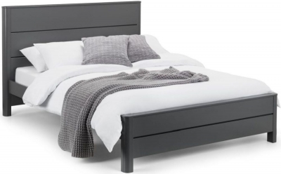 Chloe Storm Grey Bed - Comes in Double and King Size Options