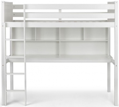 Titan Hardwood High Sleeper Bed - Comes in White, Anthracite and Dove Grey Options