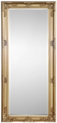 Palais Rectangular Leaner Mirror - 70cm x 170cm, Comes in Gold, White and Pewter Options