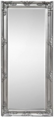 Image of Palais Pewter Rectangular Leaner Mirror - 70cm x 170cm