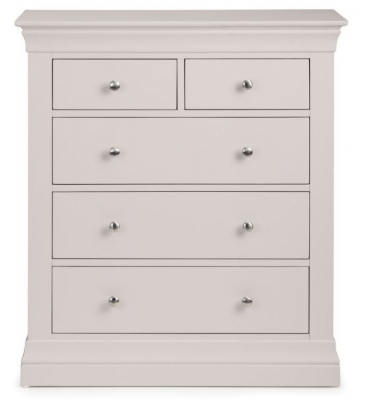 Product photograph of Clermont Light Grey 3 2 Drawer Chest from Choice Furniture Superstore