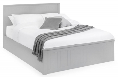 Product photograph of Maine White Ottoman Storage Bed - Comes In Double And King Size from Choice Furniture Superstore