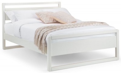 Product photograph of Venice Surf White Bed - Comes In Single And Double Size Options from Choice Furniture Superstore