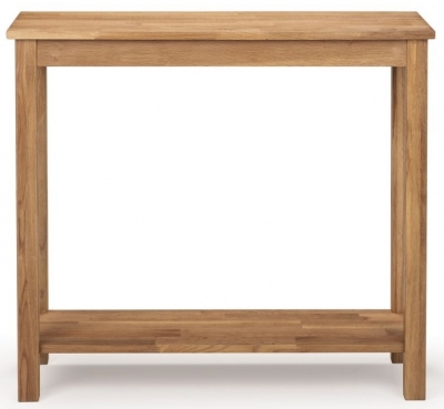 Product photograph of Coxmoor Console Table - Comes In Oak And Ivory Options from Choice Furniture Superstore
