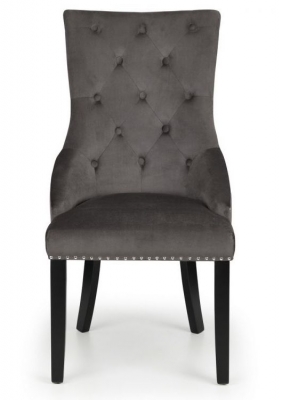 Product photograph of Veneto Grey Dining Chair Sold In Pairs from Choice Furniture Superstore