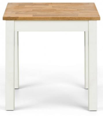 Product photograph of Coxmoor Ivory Lacquer Lamp Table from Choice Furniture Superstore