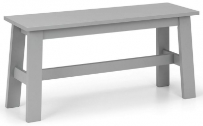 Product photograph of Kobe Grey Bench from Choice Furniture Superstore