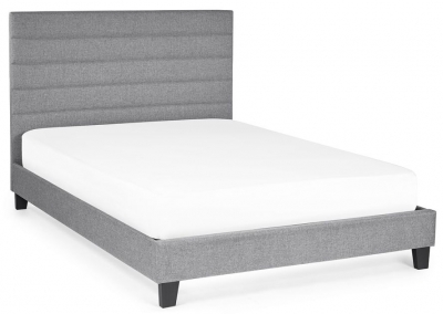 Product photograph of Merida Grey Pine Bed - Comes In Double King And Queen Size Options from Choice Furniture Superstore