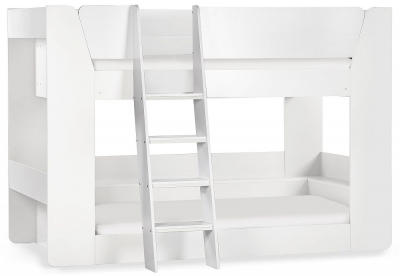 Product photograph of Parsec Bunk Bed - Comes In White Or Taupe Options from Choice Furniture Superstore