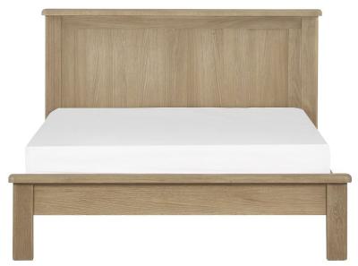 Product photograph of Memphis Limed Oak Bed - Comes In 4ft 6in Double And 5ft King Size Options from Choice Furniture Superstore