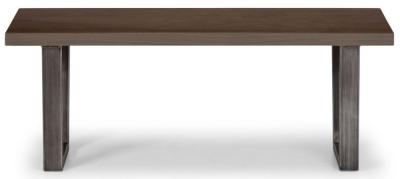 Product photograph of Brooklyn Dark Oak Dining Bench from Choice Furniture Superstore