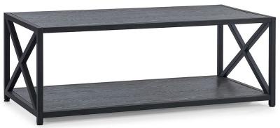 Product photograph of Lima Black Ash Coffee Table from Choice Furniture Superstore