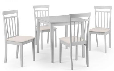 Product photograph of Rufford Grey 2 Seater Extending Dining Table from Choice Furniture Superstore