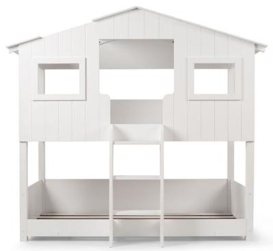 Product photograph of Willow White Treehouse Bunk Bed from Choice Furniture Superstore