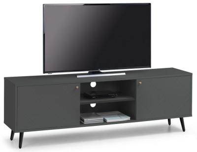 Product photograph of Moritz Grey 2 Door Tv Unit from Choice Furniture Superstore