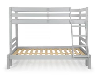 Merlin Dove Grey Lacquer Triple Sleeper Bunk Bed