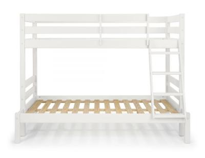 Merlin White Lacquer Triple Sleeper Bunk Bed