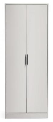 Alba Silk Grey 2 Door Wardrobe