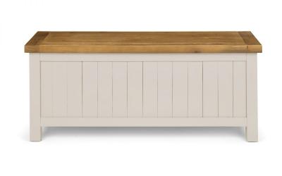 Product photograph of Aspen Grey Storage Bench from Choice Furniture Superstore