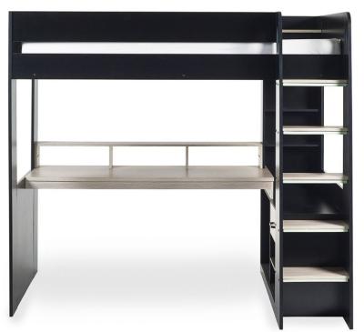 Product photograph of Blaze Black Gaming Highsleeper Bed from Choice Furniture Superstore