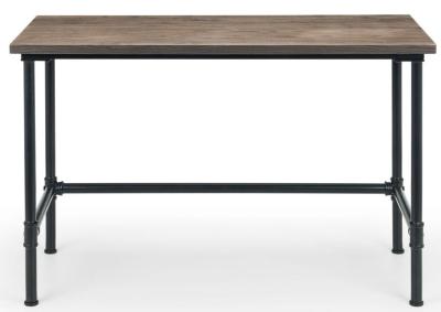 Product photograph of Carnegie Elm Wood Industrial Desk from Choice Furniture Superstore
