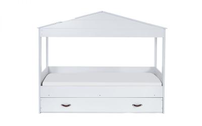 Product photograph of Hazel White 100cm Kids Low Sleeper Bed from Choice Furniture Superstore