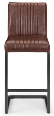 Set Of 2 Brooklyn Brown Bar Stool