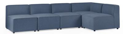 Lago Blue Combination Corner Sofa