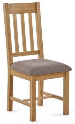 Set Of 2 Mallory Oak Dining Chair