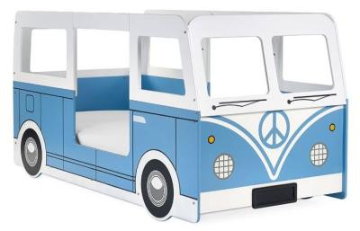 Campervan Light Blue Bunk Bed