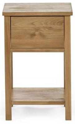 Coxmoor Oak 1 Drawer Bedside Table