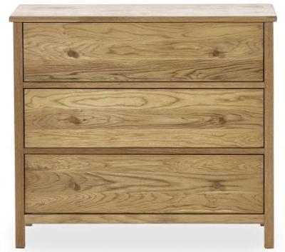 Coxmoor Oak 3 Drawer Chest