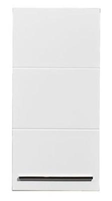 Product photograph of Mandy White Gloss 1 Door Wall Cabinet from Choice Furniture Superstore