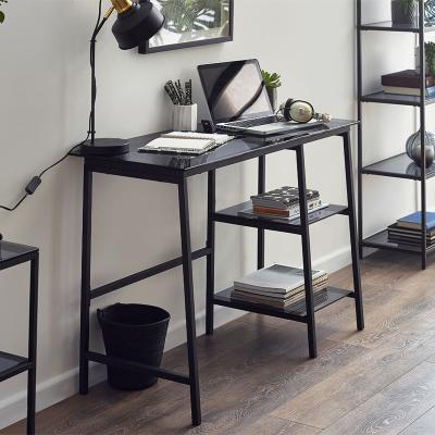 Chicago Smoked Glass Office Desk