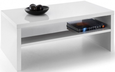 Metro Coffee Table - Comes in White High Gloss and Grey High Gloss Options