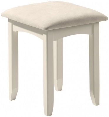 Product photograph of Cameo White Pine Dressing Stool from Choice Furniture Superstore