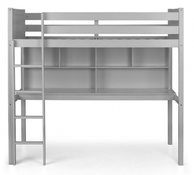 Product photograph of Titan Grey High Sleeper Bed from Choice Furniture Superstore