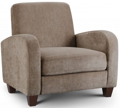 Product photograph of Vivo Mink Chenille Fabric Chair Solid In Pairs from Choice Furniture Superstore