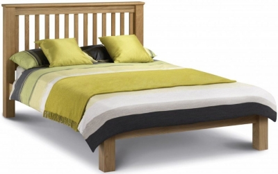 Amsterdam Light Oak Bed - Comes in Double, King and Queen Size Options