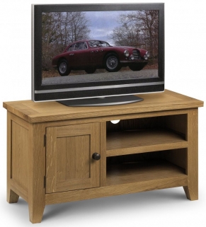 Product photograph of Astoria Oak 90cm Tv Unit from Choice Furniture Superstore