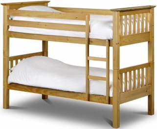 Product photograph of Barcelona Pine Bunk Bed from Choice Furniture Superstore