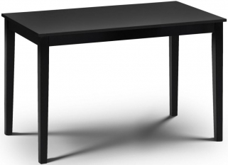 Product photograph of Hudson Black Dining Table - 4 Seater from Choice Furniture Superstore