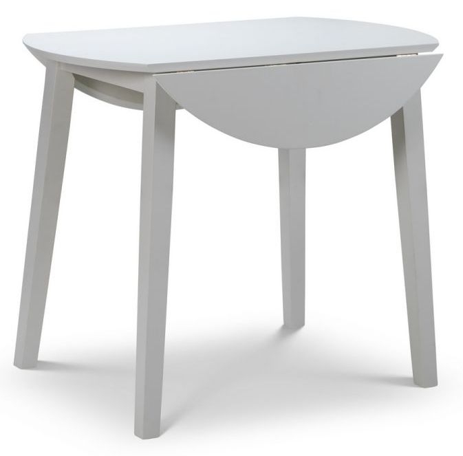 Coast Grey 2-4 Seater Round Drop Leaf Dining Table
