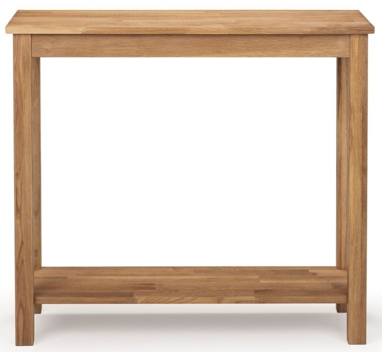 Coxmoor Oak 90cm Console Table with Shelf