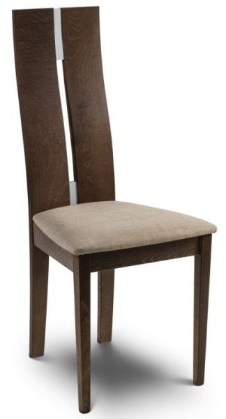 Set of 2 Cayman Walnut Dining Chair