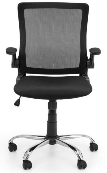 Imola Black Fabric Office Chair