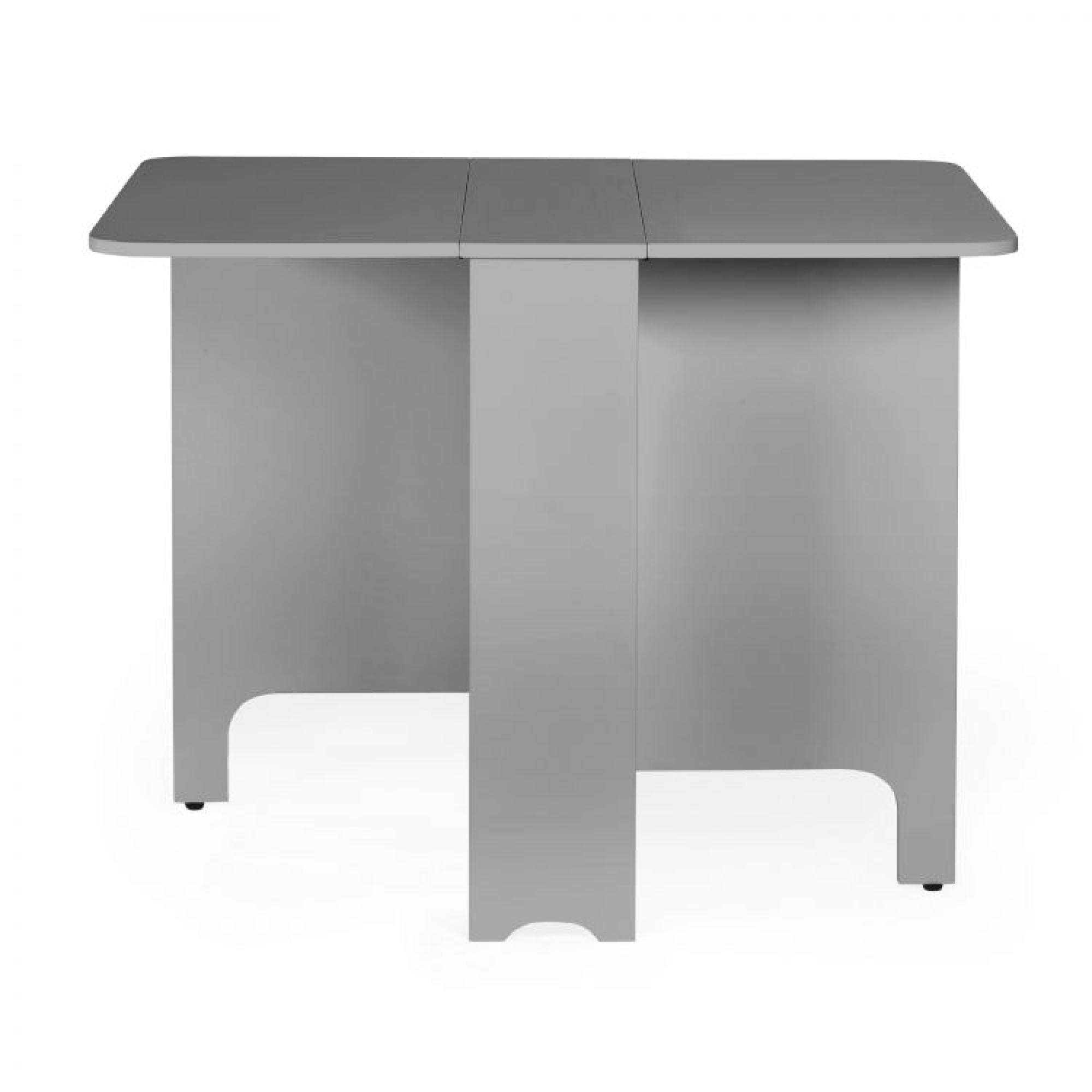 Gatan Gateleg Grey 2 Seater Dining Set with 2 Chairs
