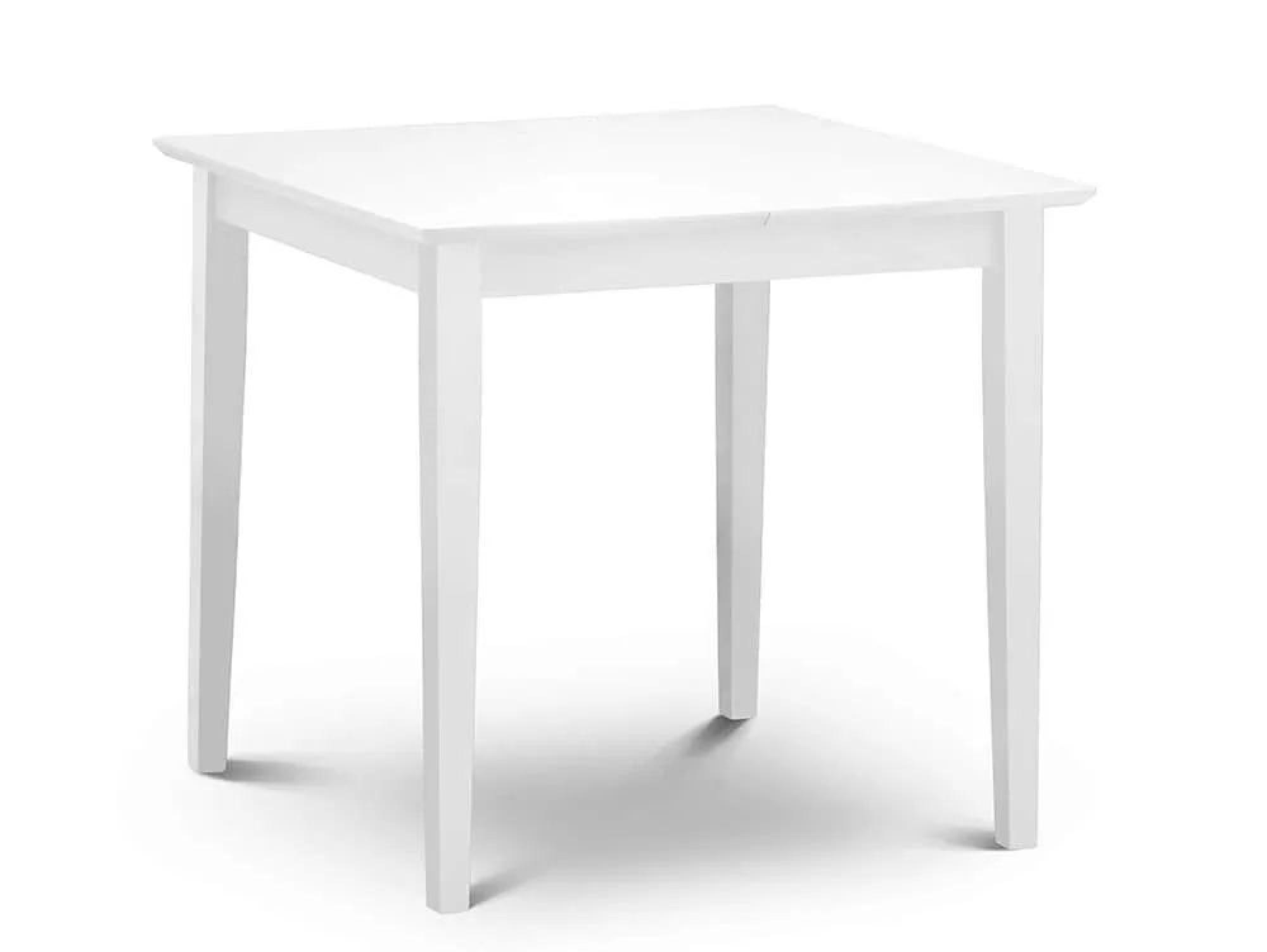 Rufford White 2-4 Seater Extending Dining Table