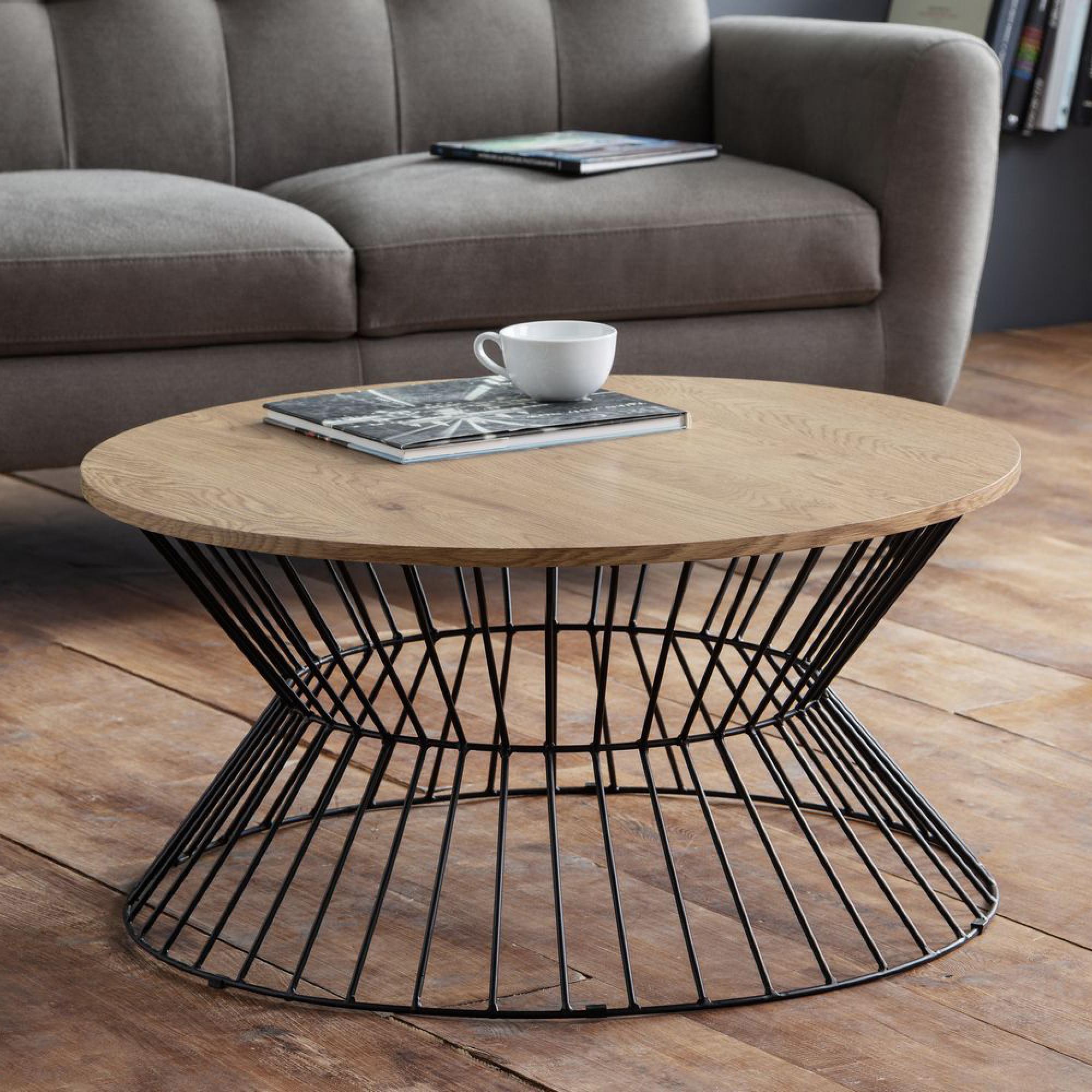 Jersey Oak Round Coffee Table